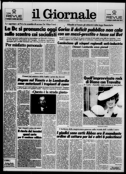 Il giornale : quotidiano del mattino